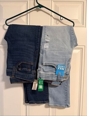 Bundle GAP Boys Skinny Jeans Duo - Dark Indigo & Light Blue